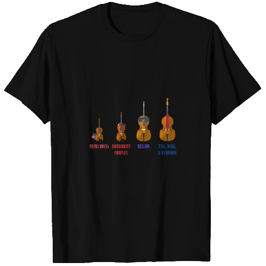 Funny Orchestra String Instruments T Shirts