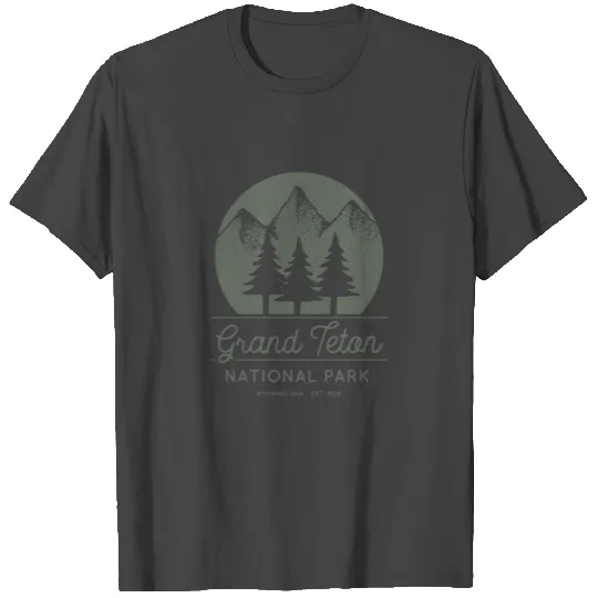 Grand Teton National Park Wyoming for Christmas T Shirts