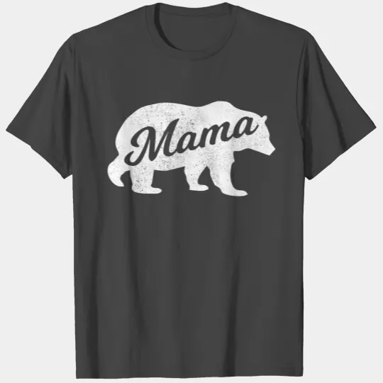 Mama Mom Mother Mommy Grizzly Bear T Shirts