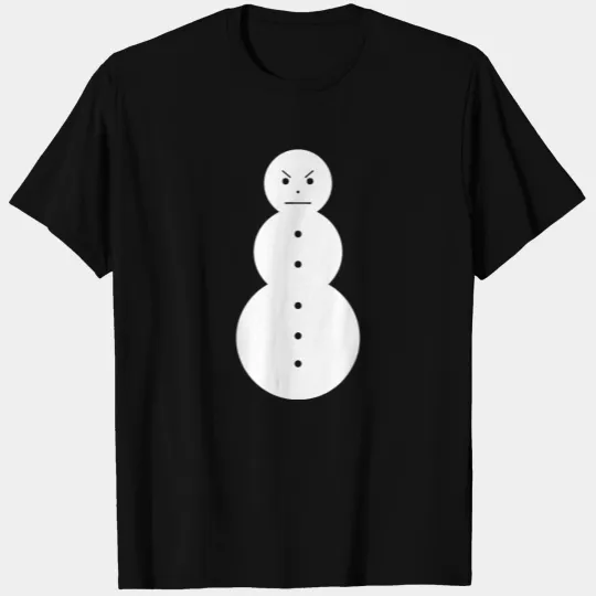 Angry Snowman T Shirts