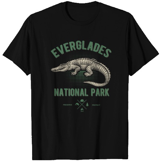 Everglades National Park Alligators, Florida Park T Shirts