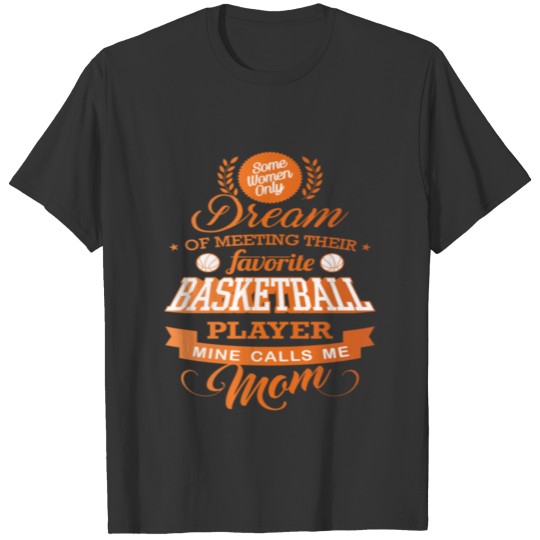 Basketball mom Proud Basketball mom T-shirt