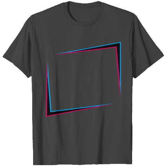 3D effect frame T Shirts