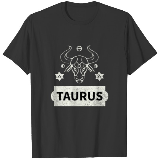Taurus Zodiac Gift Star Sign T Shirts