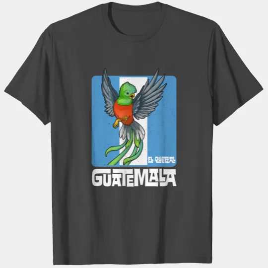 Tipico Guatemala Quetzal Chapin Maya Antigua Guate T Shirts