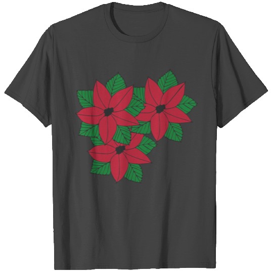 poinsettia T Shirts