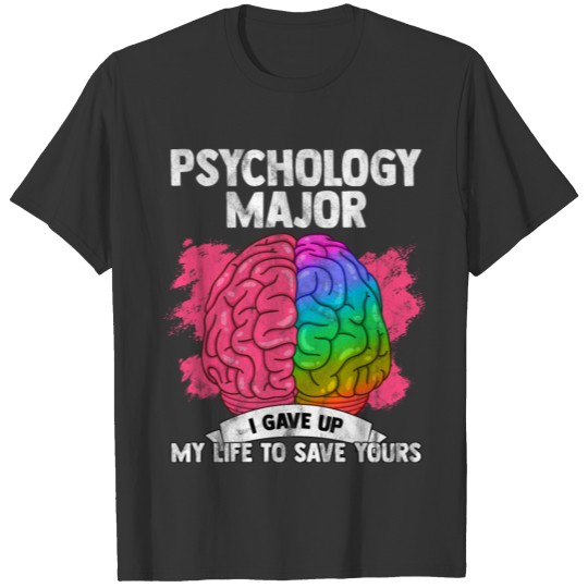 Psychology Brain Anthropology Freud Therapist T Shirts