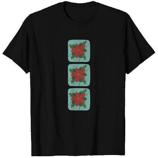 Poinsettia pictures T Shirts