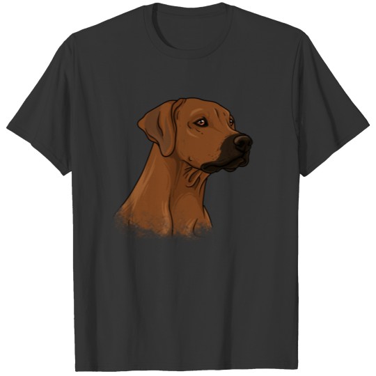 Rhodesian Ridgeback Gift Idea brown Dog T Shirts