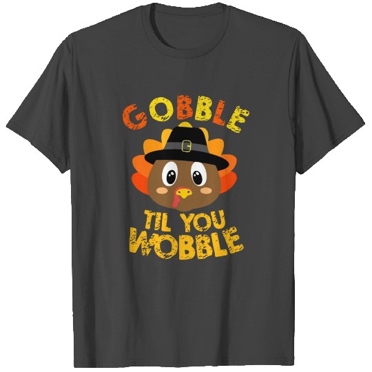 Gobble til you Wobble WKRP Thanksgiving T Shirts