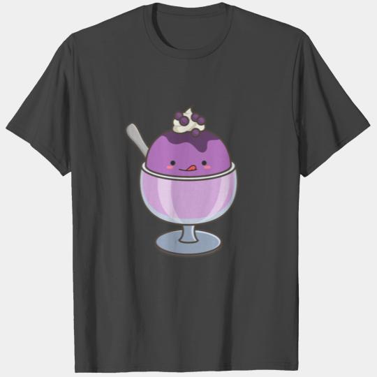 Blueberry Ice Cream T Shirts