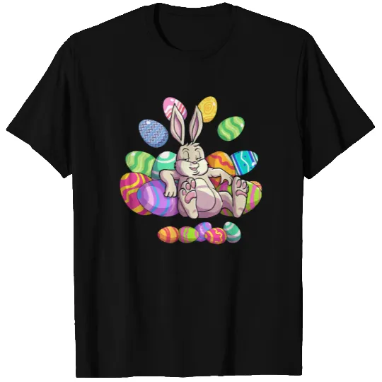 funny easter girls boys toddler easter bunny T Shirts