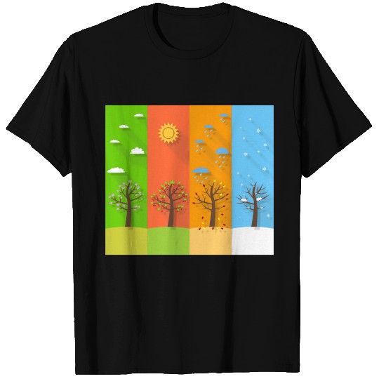 Cherry tree four seasons development T Shirts