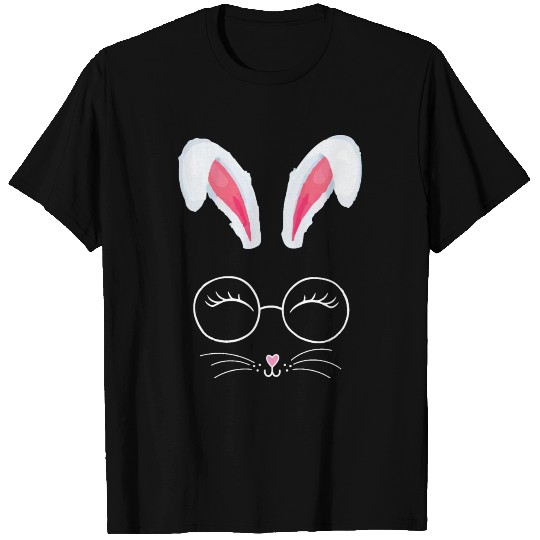 easter bunny rabbit happy easter day egg cute T Shirts