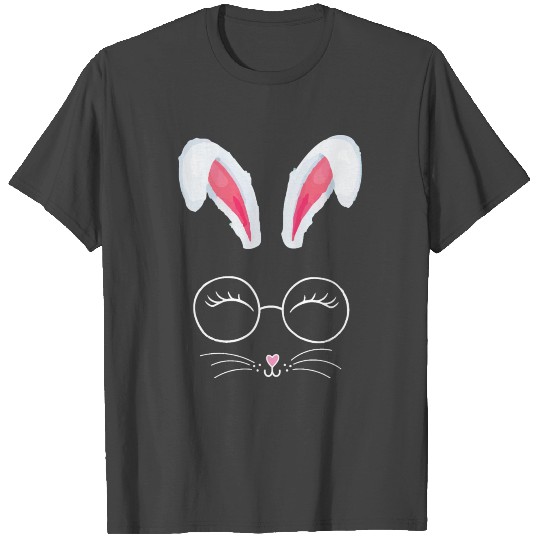 easter bunny rabbit happy easter day egg cute T Shirts