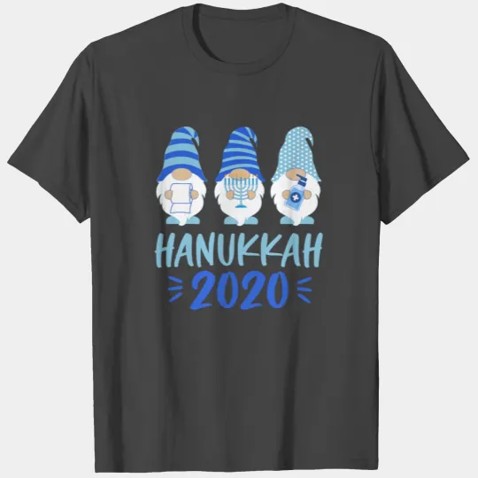 Hanukkah 2020 Gnome Menorah Dreidel Costume T Shirts