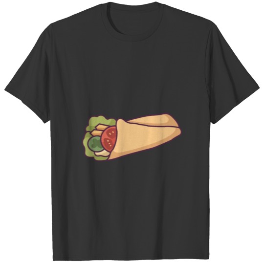 Delicious Vegetable Wrap T Shirts