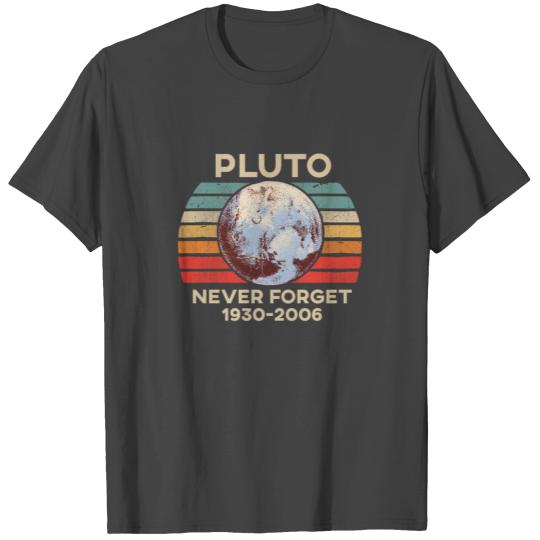Pluto Never Forget 1930-2006 T Shirts