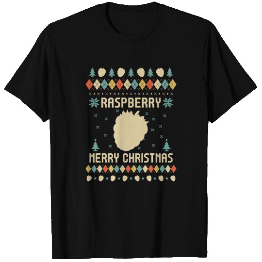RASPBERRY Funny Ugly Sweater Vintage Retro T Shirts
