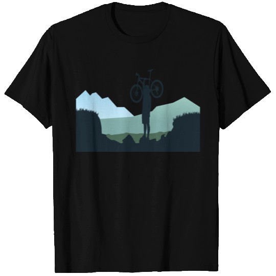 Ride Mountain Bike Nature Explorer Cycling Solid T Shirts