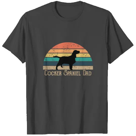 Cocker Spaniel Dad Cocker Spaniel Dad T Shirts