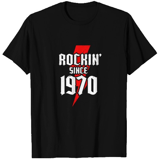 50 Year Old Classic Rock 1970 50th Birthday Gift T Shirts