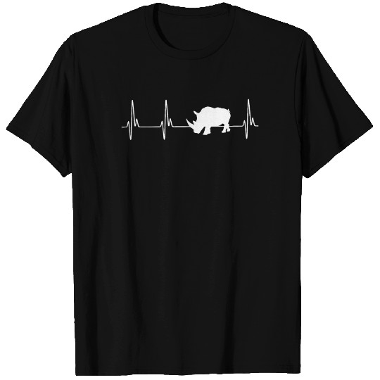 Rhinoceros EKG T Shirts