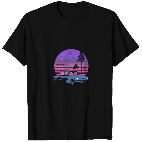 Russian Synthwave Cccp Retro Vintage Aesthetic Dre T Shirts