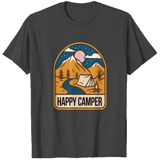 Happy Camper T Shirts