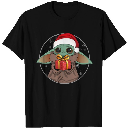 Xmas Babyyoda Grogu Winter Christmas Gift Idea T Shirts