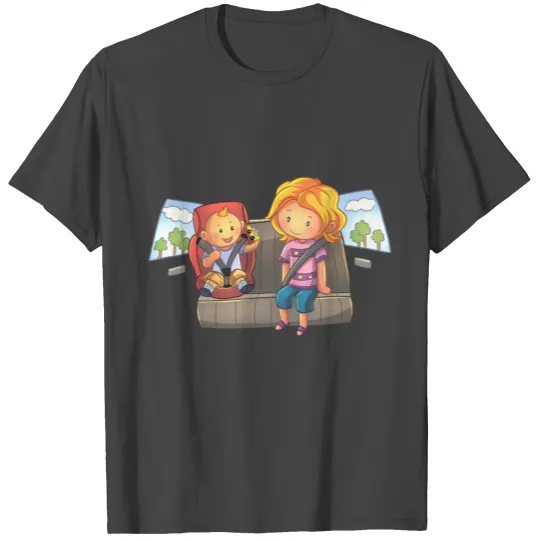 Road Trip Backseat T Shirts