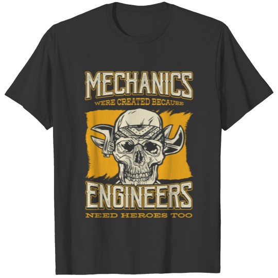 Mechanic Automotive Technician Mechanical Engineer T-shirt