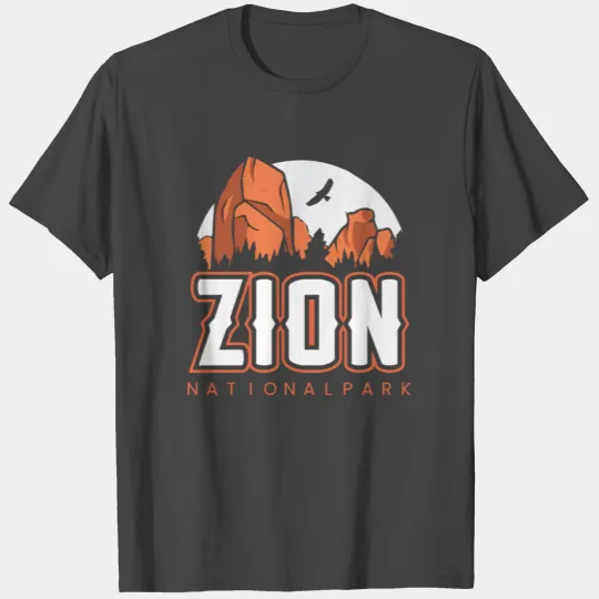 Zion National Park in Utah Us National Parks T Shirts
