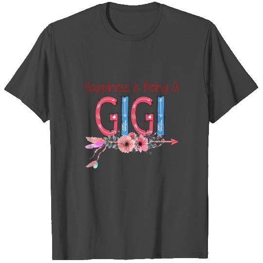 Happiness Is Being A Gigi For Grandma Mothers Day T Shirts