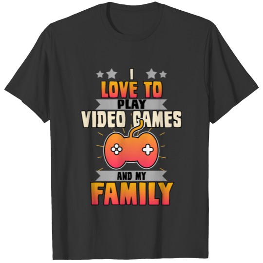 gamer gaming computer gamepad console gamers T-shirt