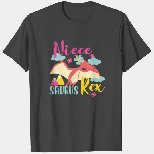 Niece Dino gift T Shirts