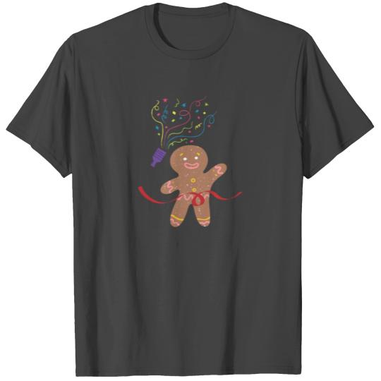 Gingerbread Running Team T Shirts