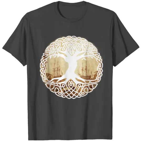 Celtic cross celtic knot druid triskele T Shirts