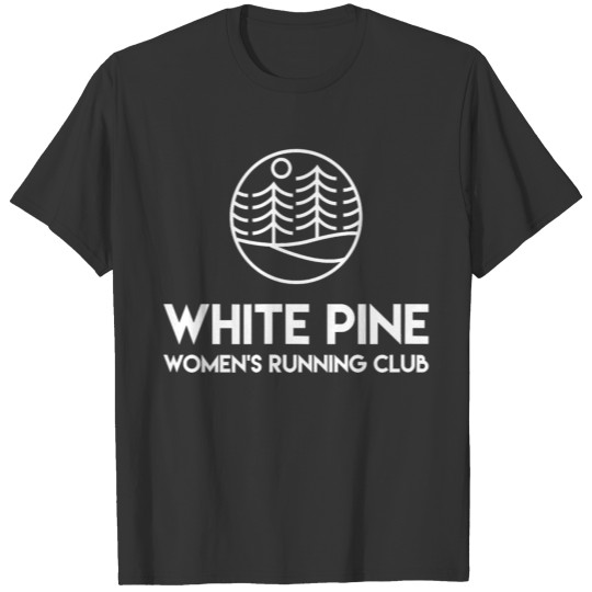 White Pine Women s Running Club Official Logo T Shirts