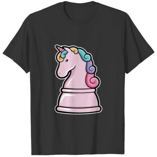 Unicorn Chess Knight Horse Piece Chess Player T-shirt