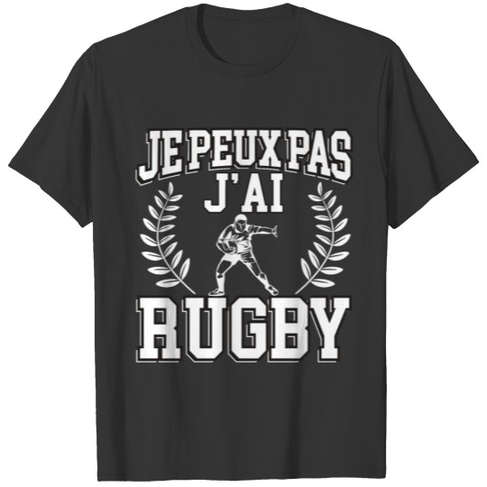 Rugby Evolution Of Man Rugby Player T-shirt