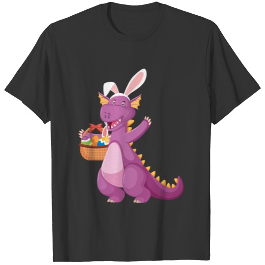 Easter Dinosaur Easter Egg Hunting Dino Holiday Gi T Shirts