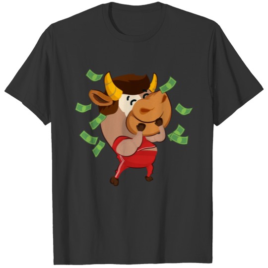 Money bull T-shirt