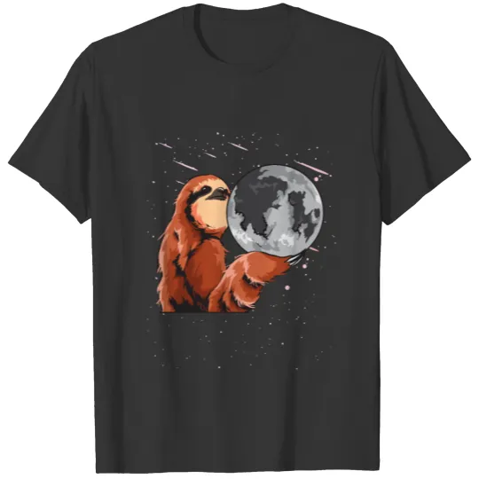 Moon Sloth T Shirts