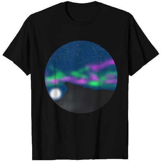Northern lights T Shirts