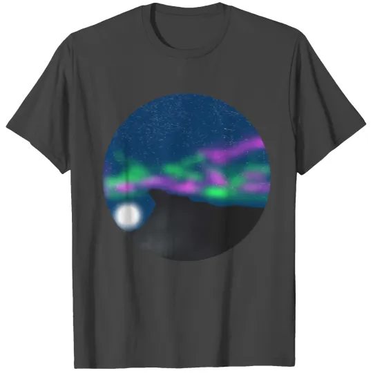 Northern lights T Shirts