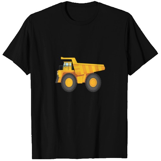Tipper Dump Truck LKW excavator construction site T Shirts