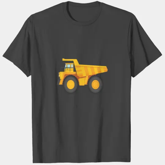 Tipper Dump Truck LKW excavator construction site T Shirts