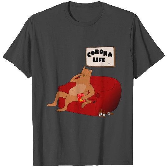 Corona Cat 2 T Shirts