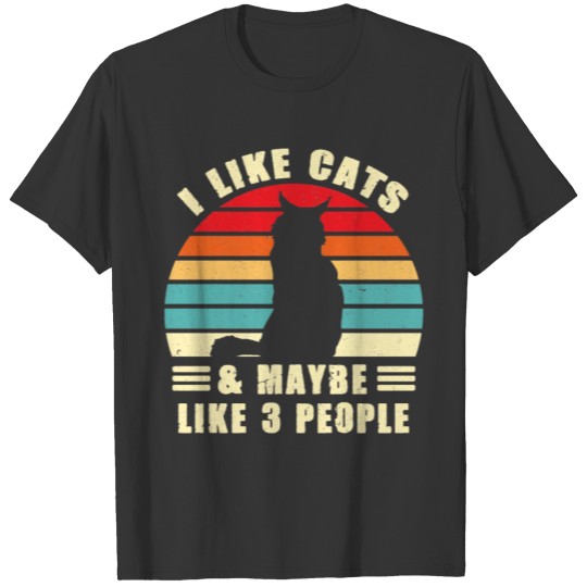 Cats Cat Sweet Funny Maincoon T-shirt
